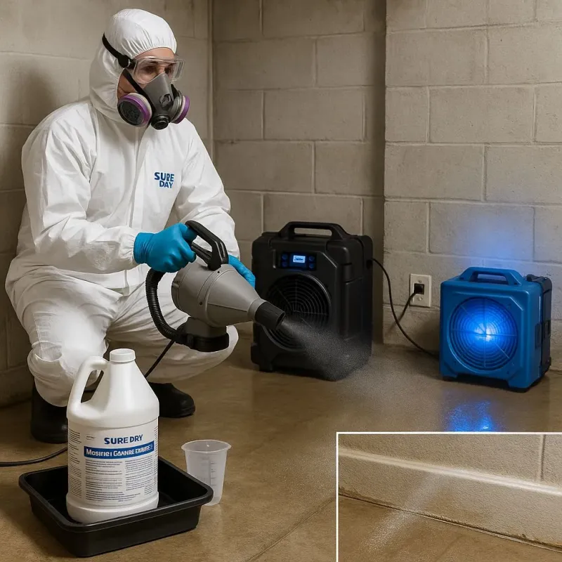 Sanitization and Odor Removal process in Clyde, NY
